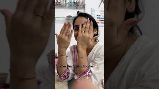 Honest Review - First time Cat Eye Nail Extensions 😍 #shorts #nails