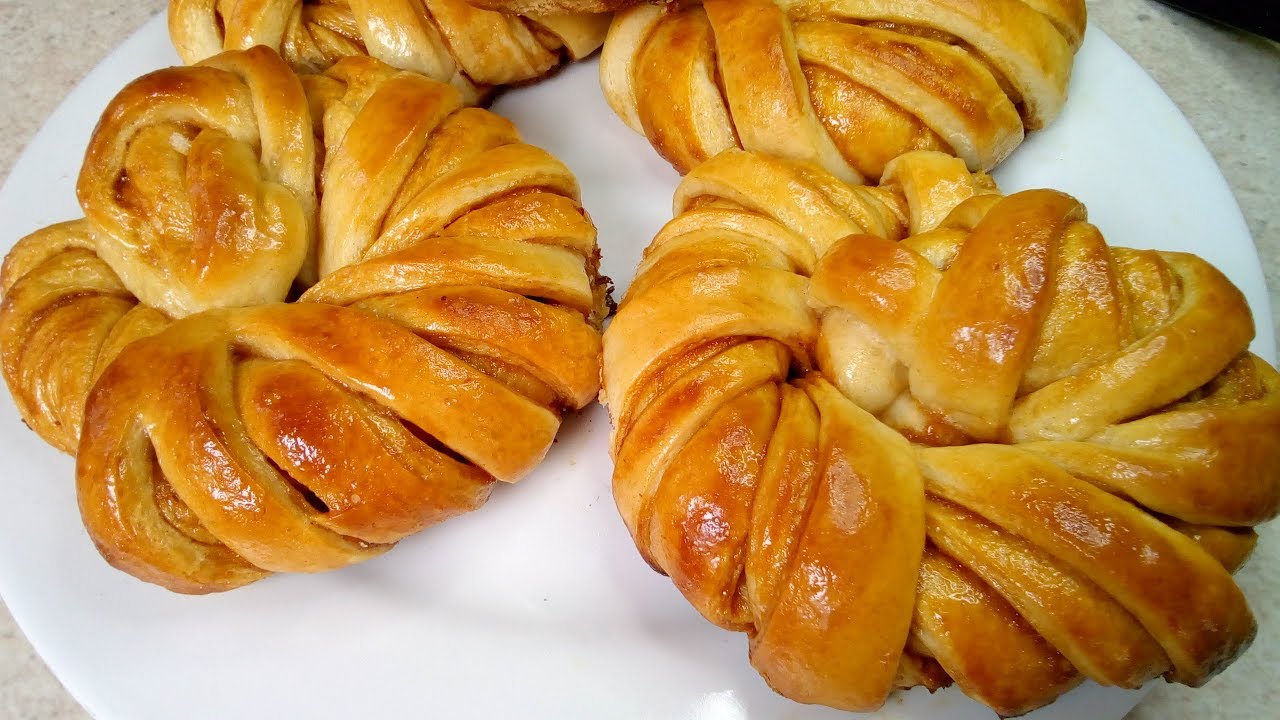 Enrolladitos de dulce de leche.