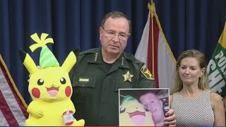 Man tried using Pikachu to lure minor into sex, Grady Judd says