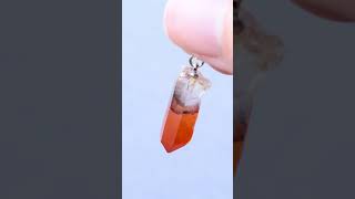 2947 TROZO Mineral Jewelry 赤水晶 鉱物原石 シルバー925 ネックレス Quartz Necklace Stay Gold Collection