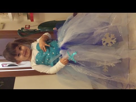 TUTORIAL COSTUME DA PRINCIPESSA ELSA DI FROZEN