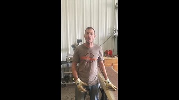 Removing The Bark From Your Live Edge Wood Slab