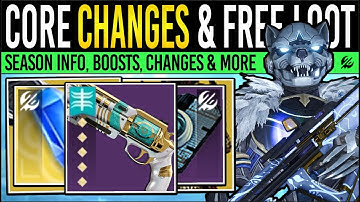 Destiny 2: BIG SYSTEM CHANGES & GEAR UPDATES! New SEASON Info, Booster, New Modes, Hub Rework & More