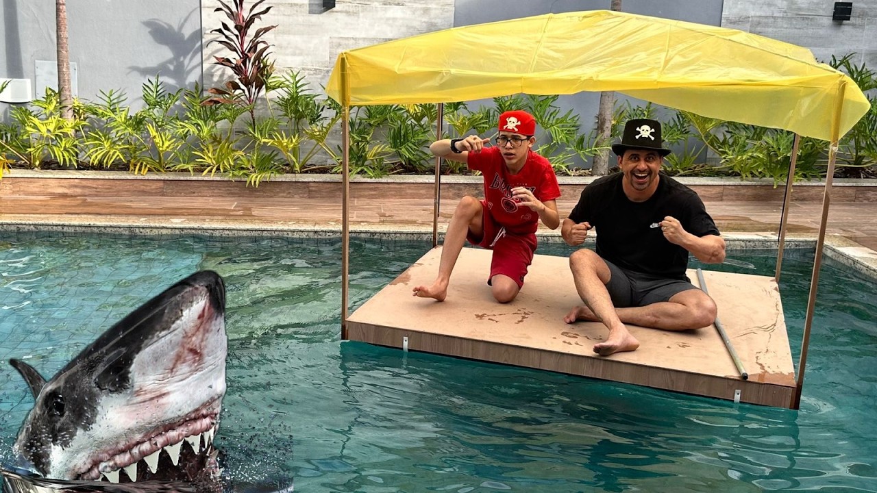 TENTE NÃO CAIR DA JANGADA!