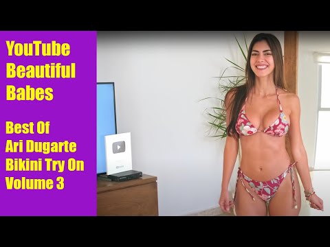 Sexy Ari Dugarte #3 Bikini Try On