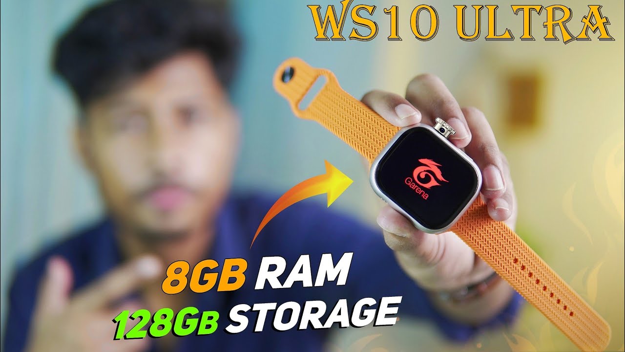 Ws10 8bl Ws10 Smartwatch Review || 5G Android Watch With 8\128GB Storage || আর ...