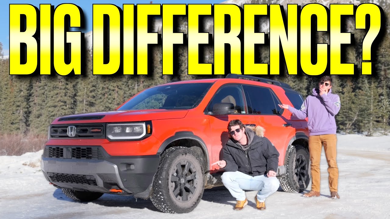 Давление в шинах ВАЖНО! Этот Honda Passport на снегу доказывает это.