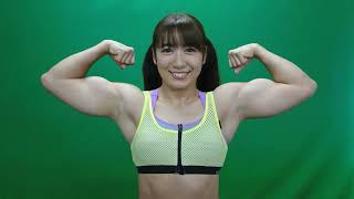 才木 玲佳 Reika Saiki Japanese Muscle Girl