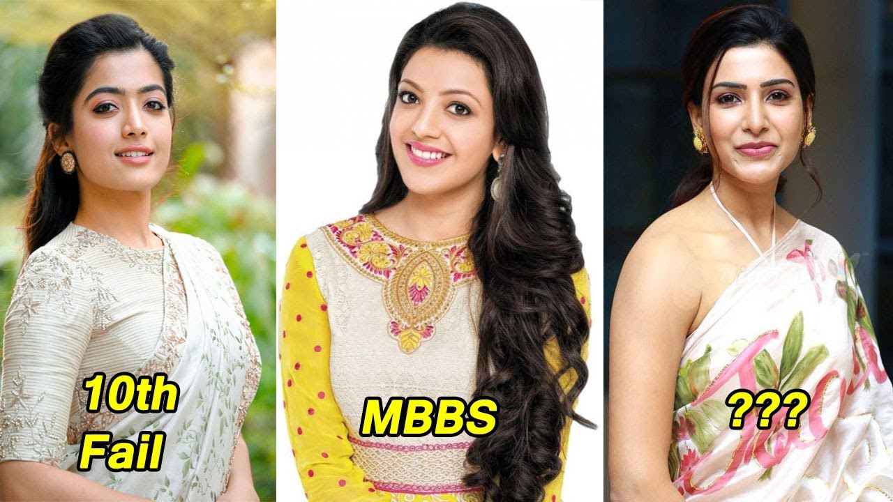 Download Shocking Education of Tollywood Actress||Samantha,Tamannah,kajal agarwal,Pooja Hegde.SaiPallavi