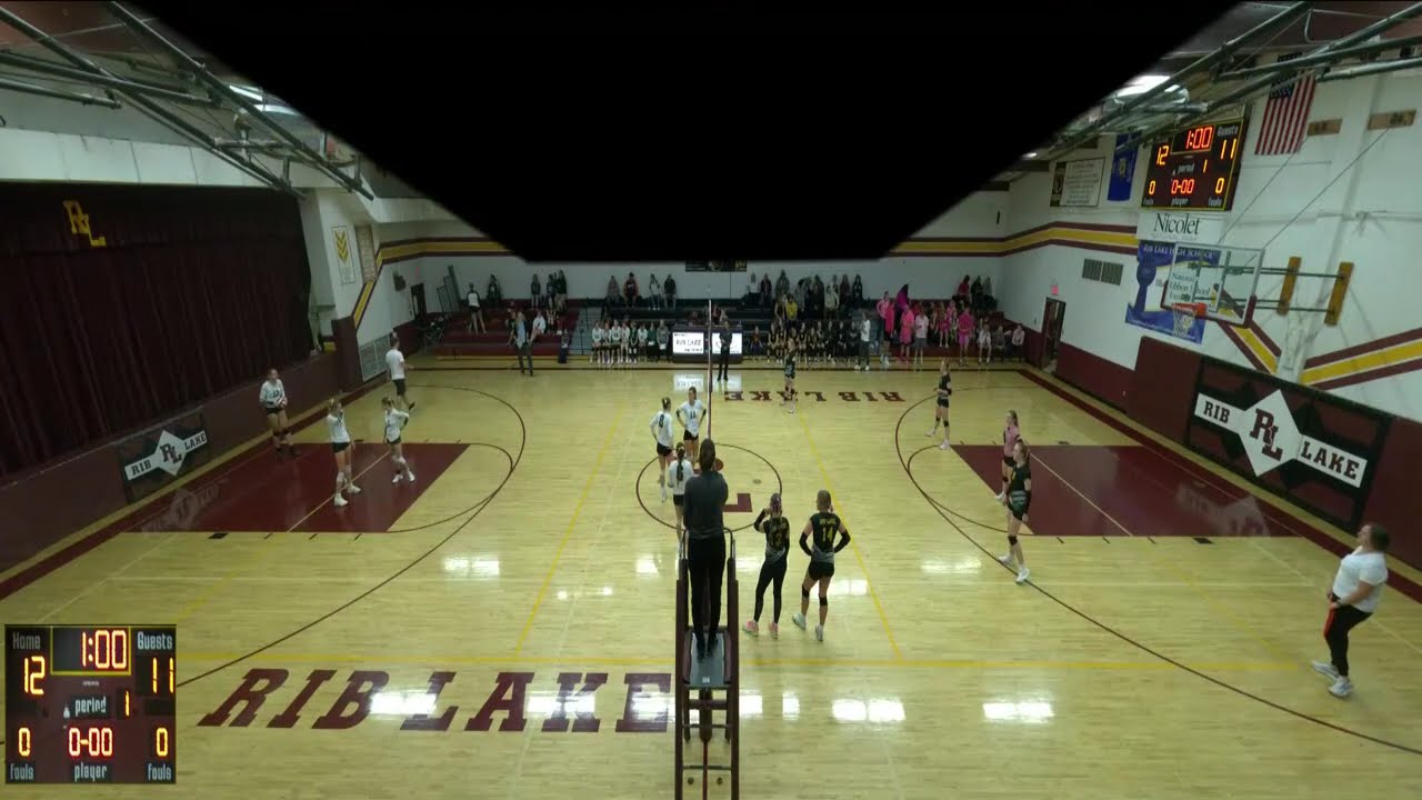 Rib Lake High School vs Chequamegon Womens Varsity Volleyball YouTube