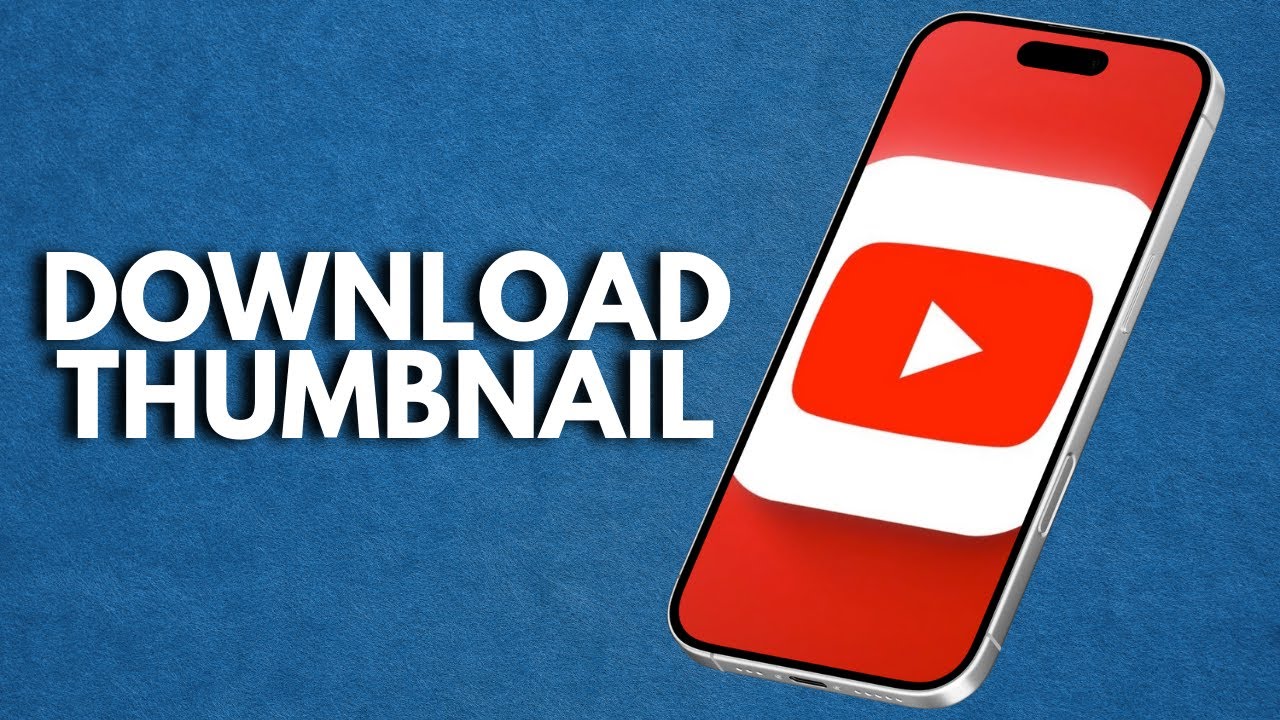 Download For Thumbnail How To Download YouTube Video Thumbnail On Mobile App - YouTube