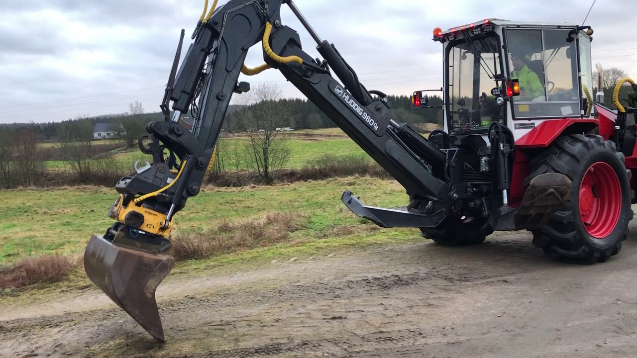 Huddig 960 med kran