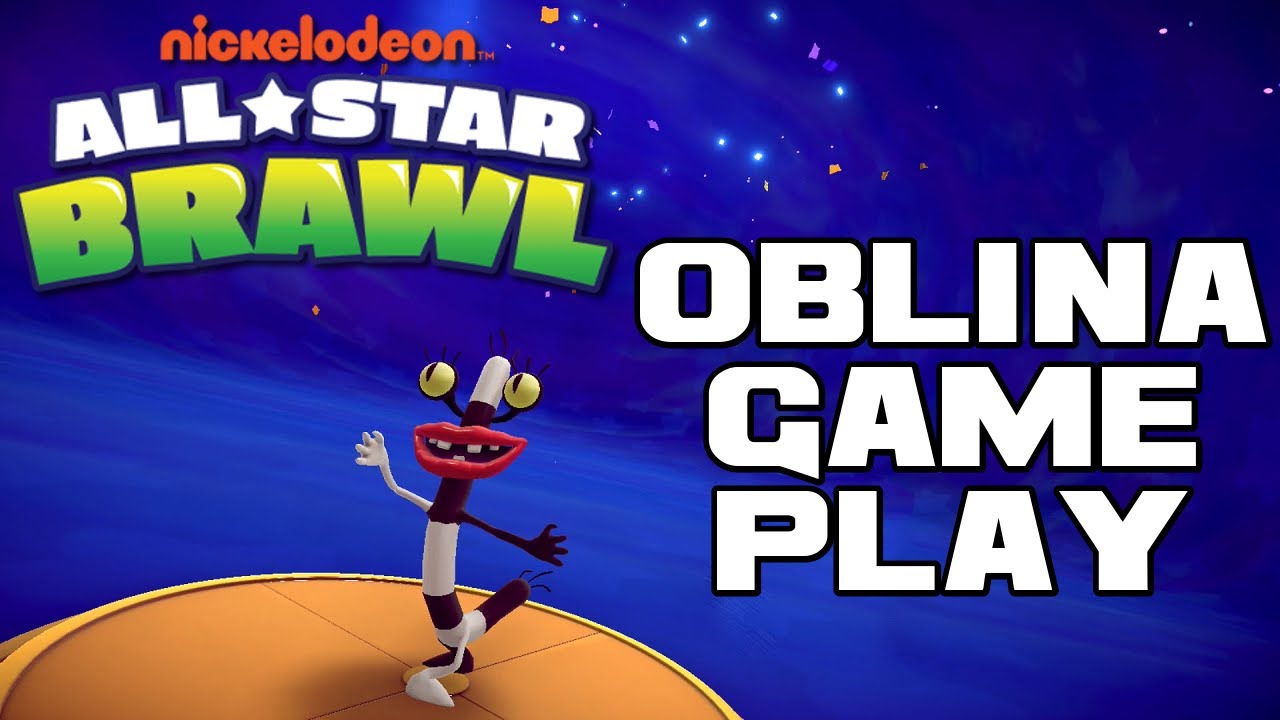 Nickelodeon All-Star Brawl - Oblina - Nintendo Switch Gameplay 😎 RєαlƁєηנα...