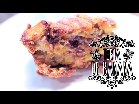 Torta de Banana Fácil e Gostosa Demais: a Primeira Receita que Aprendi