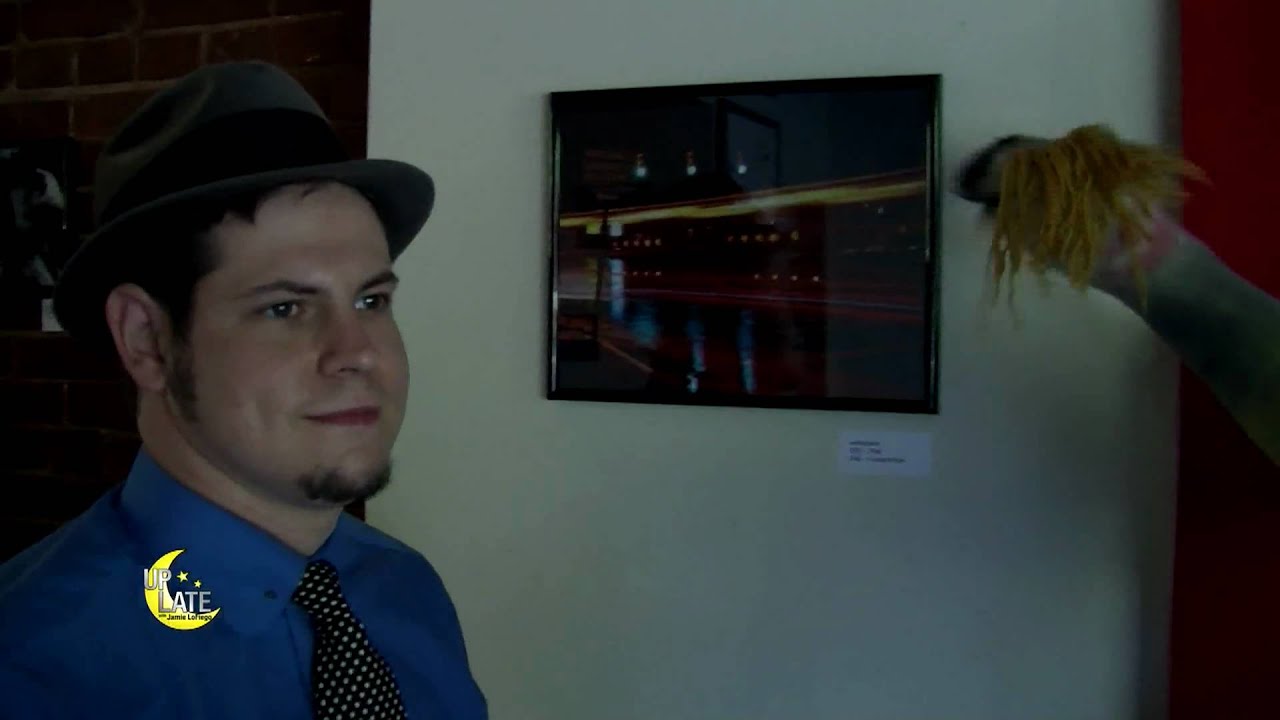 Gary Shaeffer at Justin Brock Art Show!