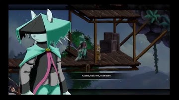 Dust: An Elysian Tail (PS4) - Platinum Walkthrough #03 - Exploring the Aurora Village
