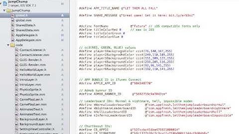 Make Them Fall Game Source Code Template - How to modify the code from AppsFresh