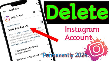 Instagram Account Delete kaise kare permanently (New Update) 2024 | How to Delete instagram Account