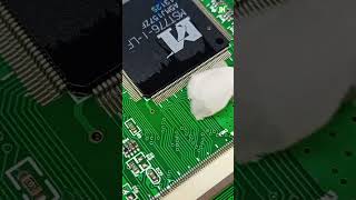 DE-SOLDERING VIDEO DRIVER CHIP INTERMITTENT EFFECT