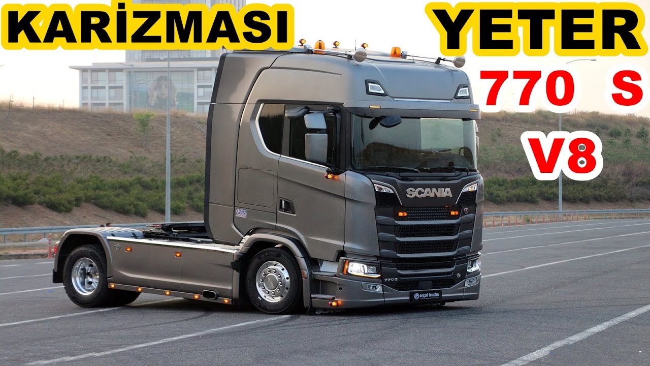 EN GÜÇLÜ SCANIA 770 S V8 / TANITIM İNCELEME