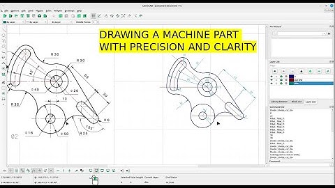 Drawing a Precision Component - Librecad