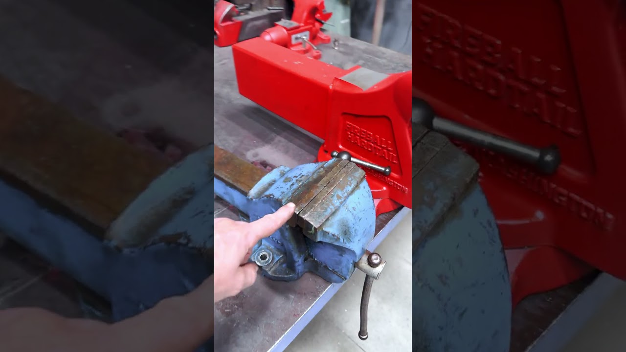 Strongest Vise Ever? Record #6 and the Fireball 614 Hardtail Vise!