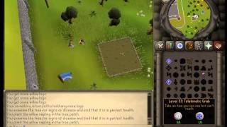 Tree farming on runescape 07 (FAST) (2 Minute runs) Wealth