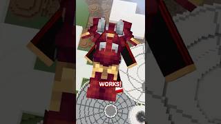 What Happens If You Use The Mark 7 Transformation In Minecraft!? #shorts #marvel #minecraft #ironman