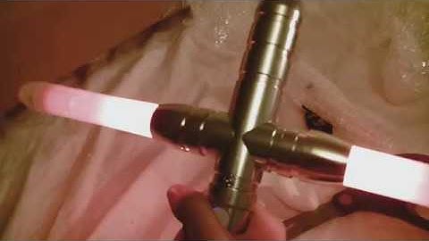 Pach Store Sanken 2 Crossguard Saber unboxing ($99 crossguard lightsaber)