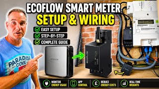 EcoFlow Stream Smart Meter Setup And Wiring Installation Example.
