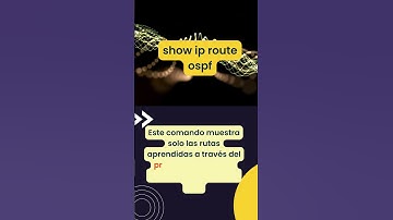Comandos para ver la tabla de enrutamiento en un switch y router #cisco #ccna #cisconetworking