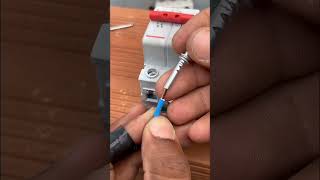 🔌 How to Connect Wire to MCB Properly | Electrical Wiring Tips #wiring #wiringdiagram #diyelectrical
