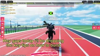 How To Burst In Track And Field Infinite ( All Of TFI Methods And Hacks‼️)