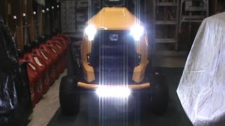 How to wire in a LED light bar on your Cub Cadet tractor.