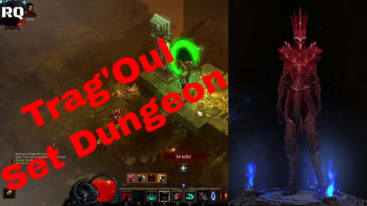 Diablo III RoS Trag'Oul Set Dungeon by QuaGMeiSTeR (Mastery 2.6.1