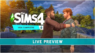 Live Preview: The Sims 4 - Vida Campestre