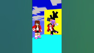 Maizen Girl is Jealous JJ X Aphmau Puzzle Wall Challenge #minecraft #maizen #maizensisters