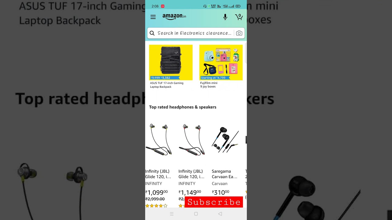 Amazon Get upto 70% off on Electronics Clearance Sale 