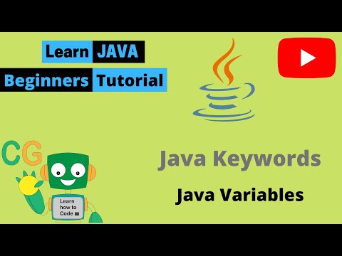 1.2 How many types of variables in java & Java keyword  Java Programming