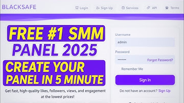 🔥Free SMM Panel Script 2025 | Create Your Own SMM Panel in 5 Minutes