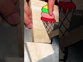 cutting wood using a cutting tool following a drawn pattern#youtubeshorts