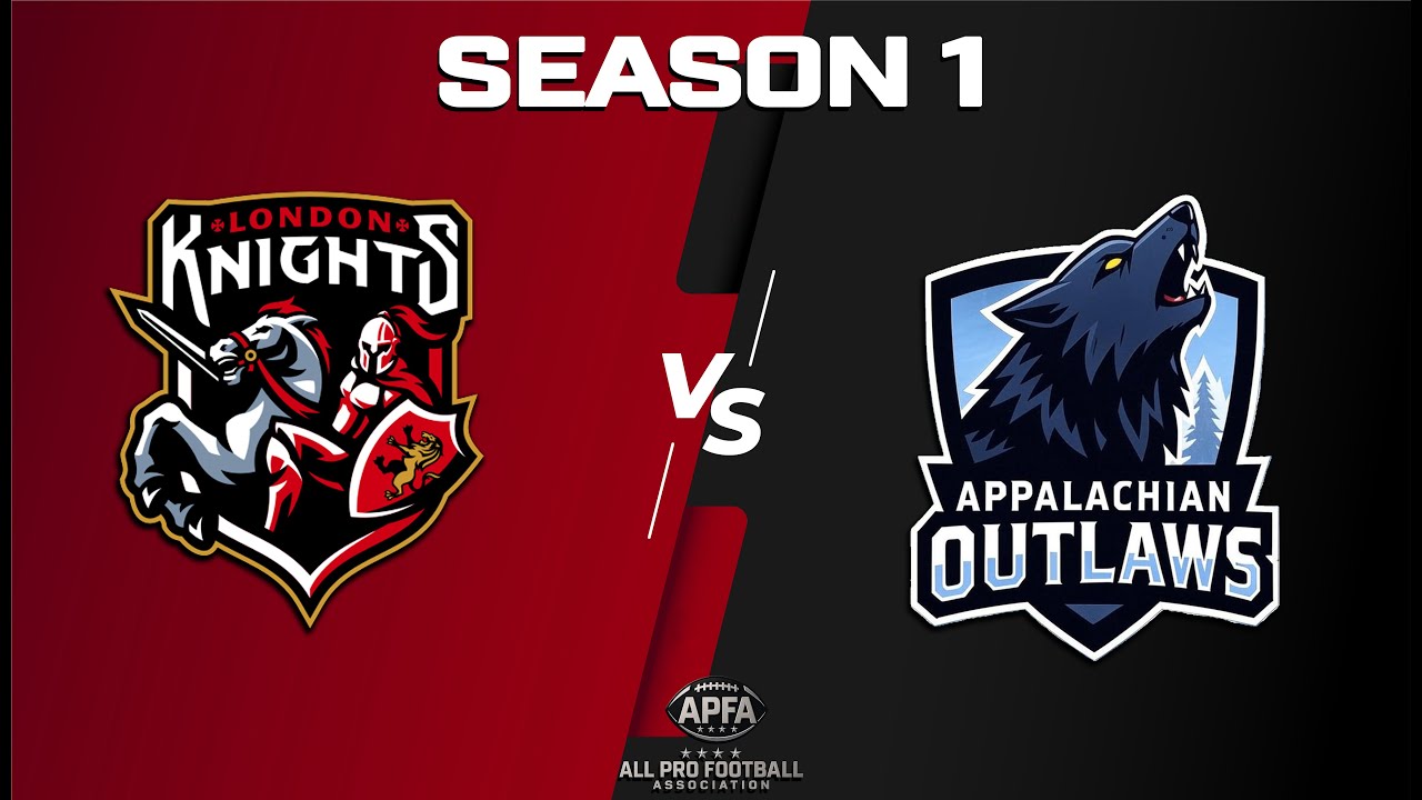 APFA S1 WK8: LONDON KNIGHTS VS APPALACHIAN OUTLAWS