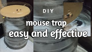 D I Y mouse trap sobrang effective madaling makahuli ng daga  madali pang gawin #DIY  #mousetrap