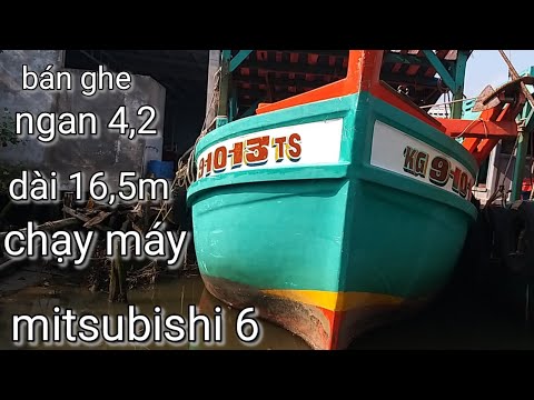 Video (đã bán bán)bán ghe ngan 4,2m dài 16,5m chạy máy... - YouTube