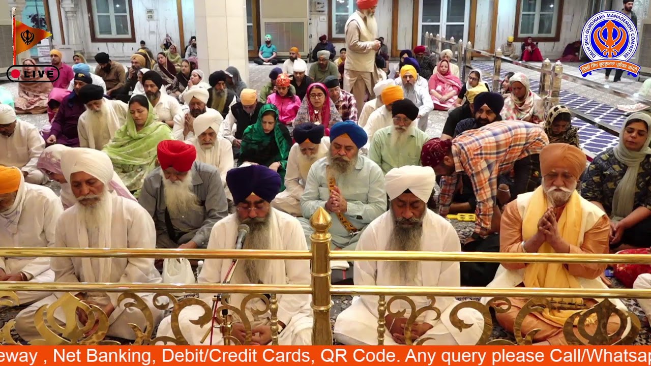 06/03/2026 Official DSGMC | Gurbani Kirtan |  Live Gurdwara Bangla Sahib