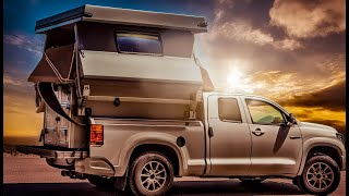 COOL NEW POP-UP TRUCK BED CAMPER ELECTRO-EXPANDS