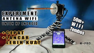 Meningkatkan signal WIFI dengan antena buatan sendiri atau membeli antena  pabrikan