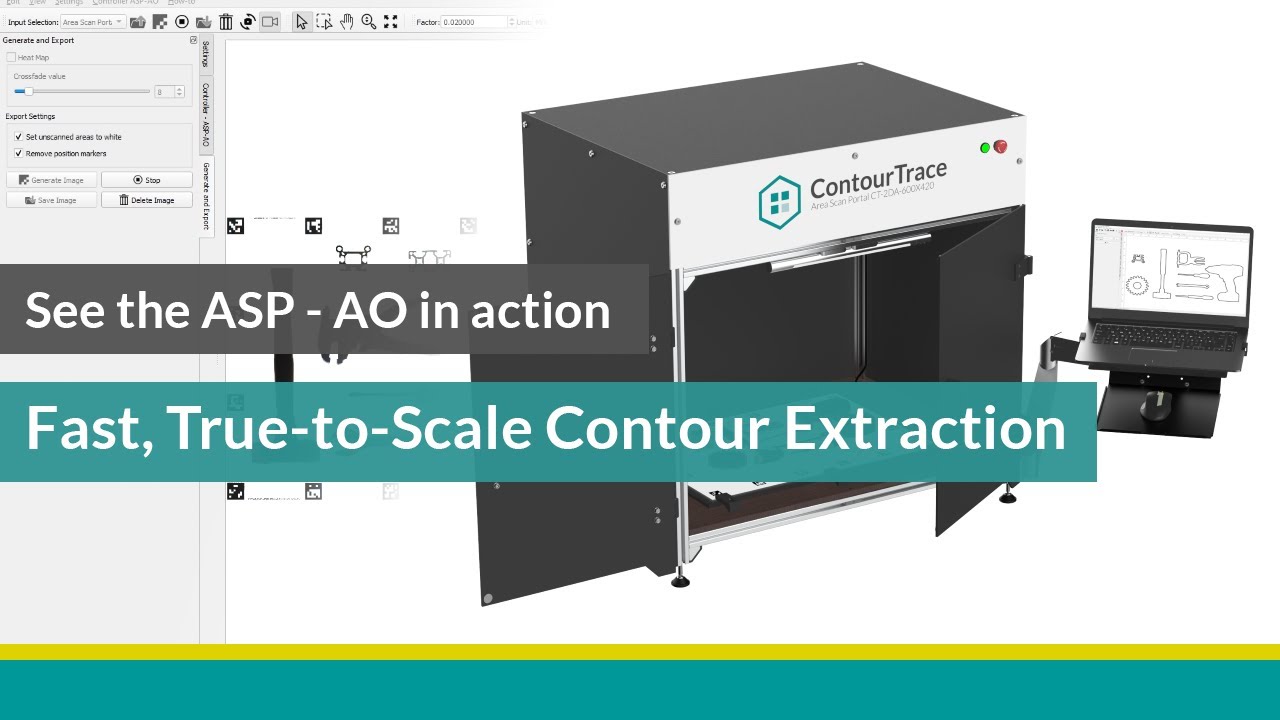 FR || Area Scan Portal - Opération automatique en action - YouTube