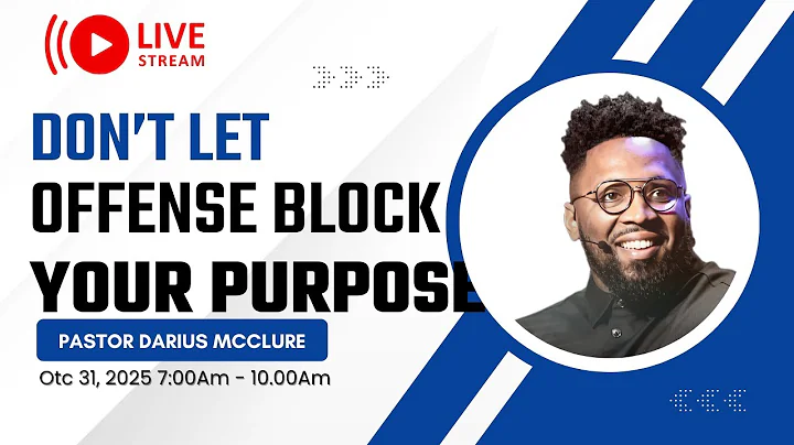 The Danger of Offended People — Don’t Let Pain Become a Prison | Pastor Darius McClure