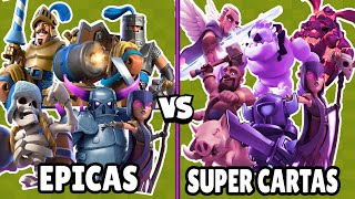 EPICAS vs SUPER CARTAS | OLIMPIADAS de CLASH ROYALE